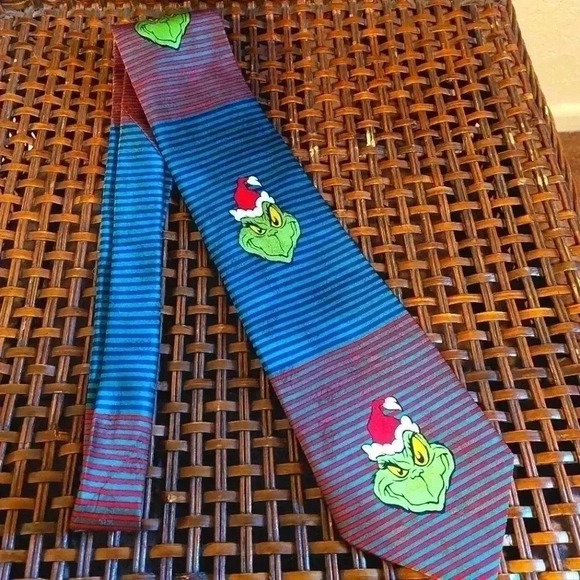 Dr. Seuss Other - The Grinch Christmas Necktie by Dr. Seuss The Grinch That Stole Christmas...